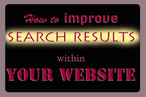 How to Improve Search Results Within Your Website | COSO Media