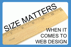 Size Matters When It Comes to Website Design | COSO Media