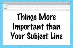 Things More Important Than Your Subject Line | COSO Media