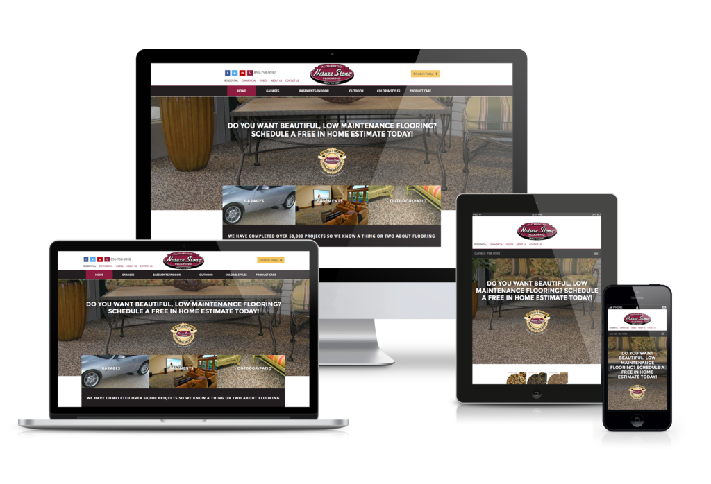 Nature Stone Responsive Website Design